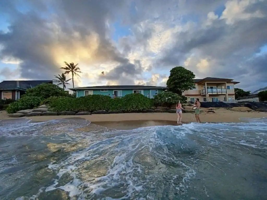 View from our beach